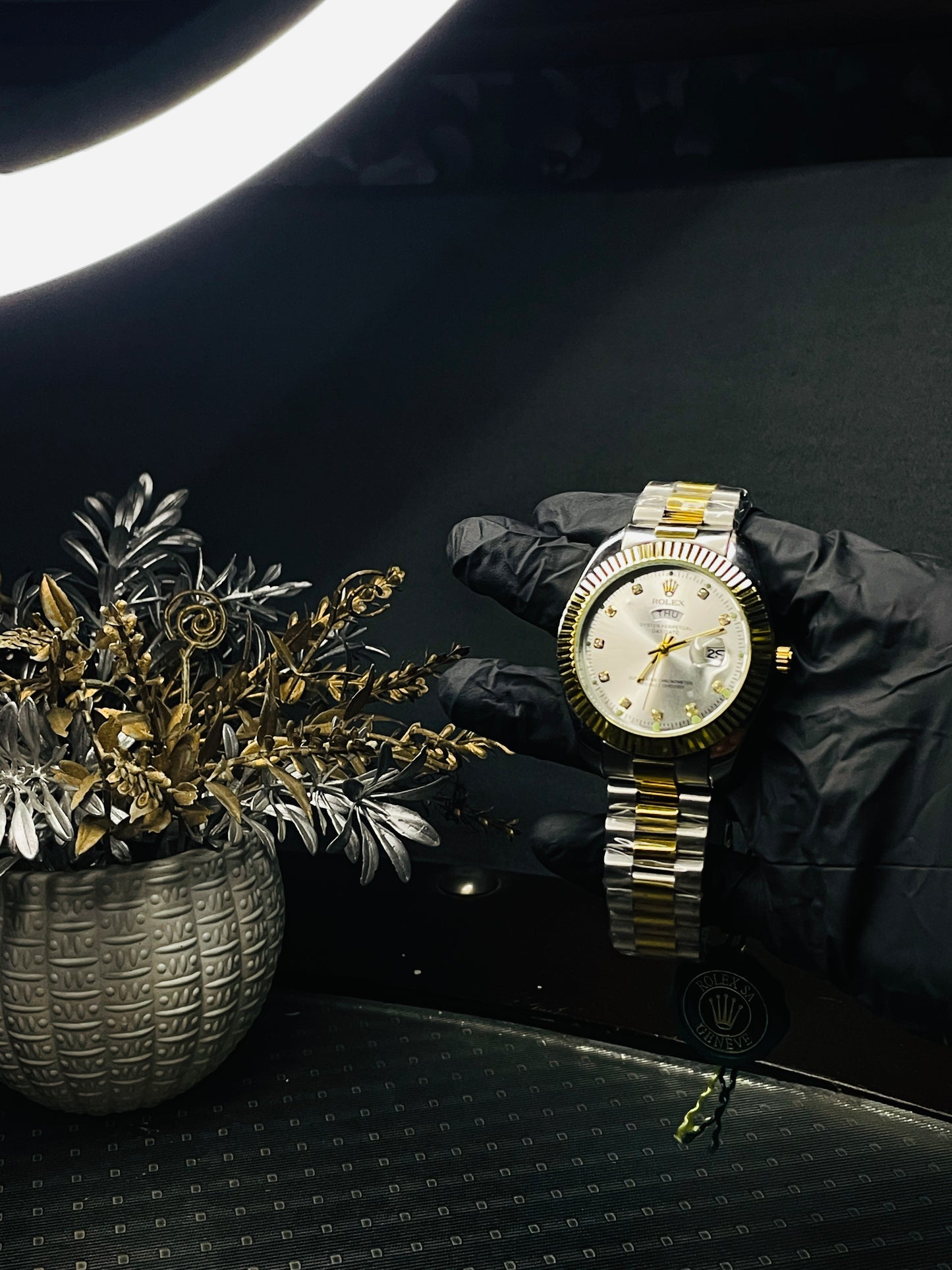 Rolex Oyster Perpetual Day/Date – Classic White Dial